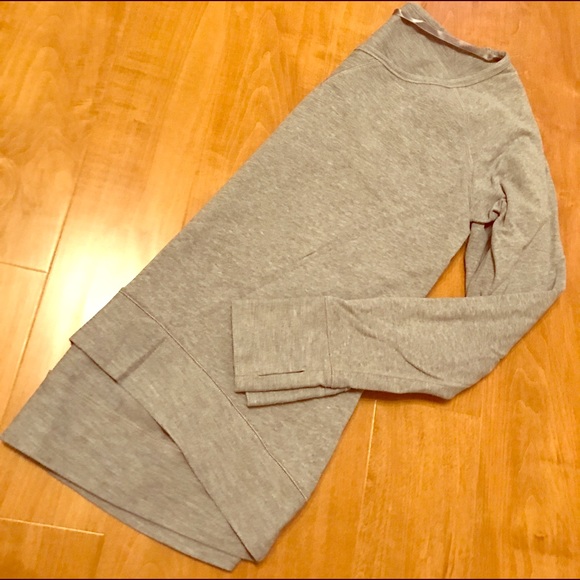 LULULEMON Grey Boatneck Sweatshirt - Picture 1 of 5